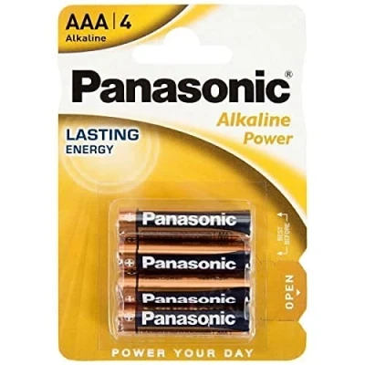 Afbeelding van Panasonic AAA Batterijen 4 Stuks