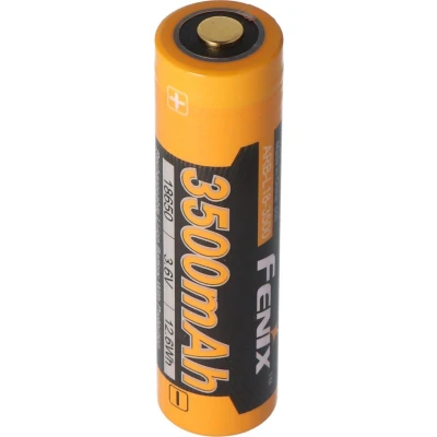 Afbeelding van Panasonic 18650 Li ionbatterij met 3500 mAh en drievoudig beschermingscircuit, 68,66 x 18,4 mm