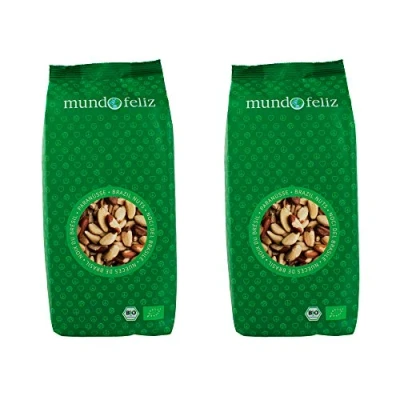 Afbeelding van Mundo Feliz 2 zakjes Braziliaanse noten biologisch totaal x 500 g