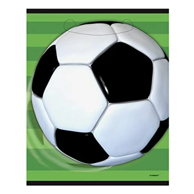 Afbeelding van Uitdeelzakjes Voetbal 3D 8 stuks