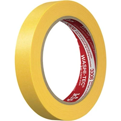 Afbeelding van 308 Kip FineLine Washi Tec 19mm/50m (prof. topkwal. geel) Premium Plus