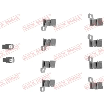 Afbeelding van QUICK BRAKE 109 1671 Accessoireset, schijfremblok SUZUKI: Jimny Off Road, Samurai Road Convertible