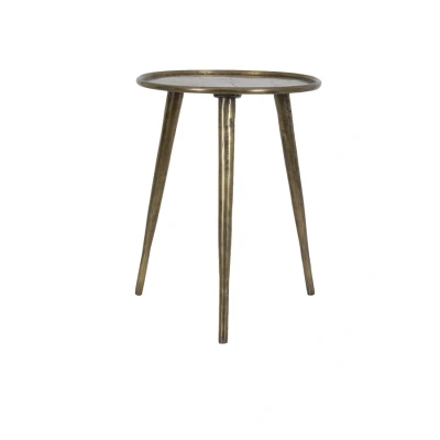 Afbeelding van Light &amp; Living Bijzettafel BABINA Ø36x47cm Brons