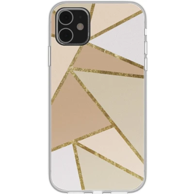 Afbeelding van imoshion hoesje Geschikt voor iPhone 11 Design Graphic Beige