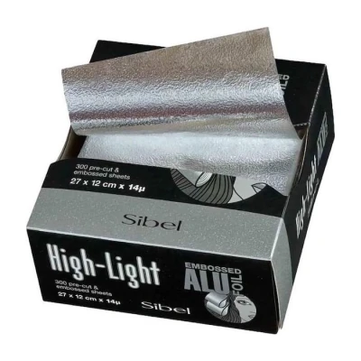 Afbeelding van Sibel High Light Embossed folievellen 27 x 12 cm 300 st