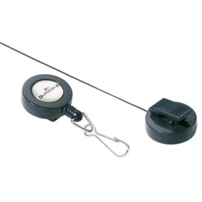 Afbeelding van Durable 822158 Rollerclip voor batch krokodilklem, Veerhaak 10 stuk(s)