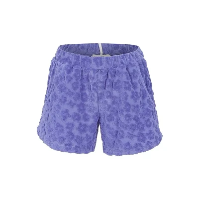 Afbeelding van Bloomy Pyjamashort Bloemenprint Blauw 36