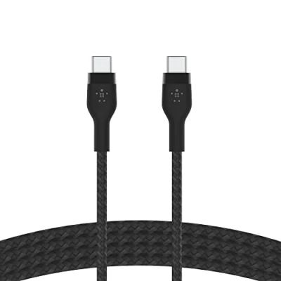 Afbeelding van Belkin Usb c kabel Boost Charge Pro Flex 1 M Zwart (cab011bt1mbk)