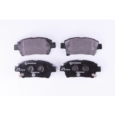 Afbeelding van HELLA 8DB 355 010 901 Remblokkenset Met akoestische slijtagewaarschuwing TOYOTA: Prius II Liftback, Corolla IX Station Wagon, Verso