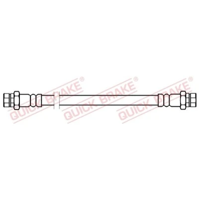 Afbeelding van QUICK BRAKE 25.060 Remslang 245 M10x1