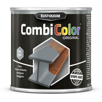 Afbeelding van Rust Oleum Combi Color Staalgrijs 250 ml