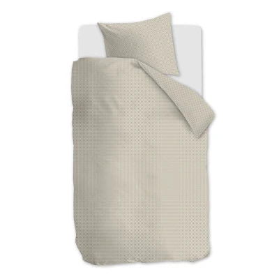 Afbeelding van Beddinghouse Jula Dekbedovertrek Zand 1 persoons (140 x 200/220 cm)