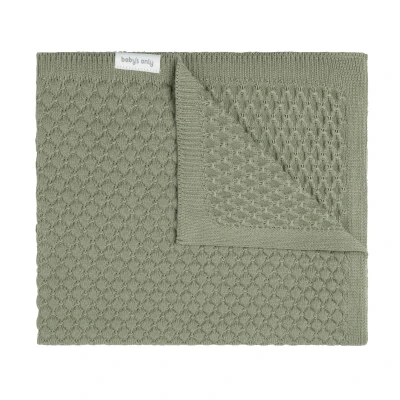 Afbeelding van Baby&#039;s Only Wiegdeken Sky Chunky Urban Green