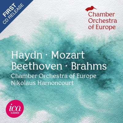 Afbeelding van Chamber Orchestra Of Europe, Nikolaus Harnoncourt Mozart: Haydn, Mozart, Beethoven, Brahms (4 CD)