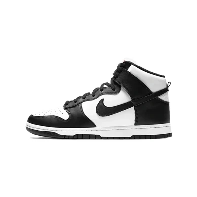 Afbeelding van Nike Sportswear DUNK Sneakers hoog, Dames, Maat: 41, White/black/universe red Leer