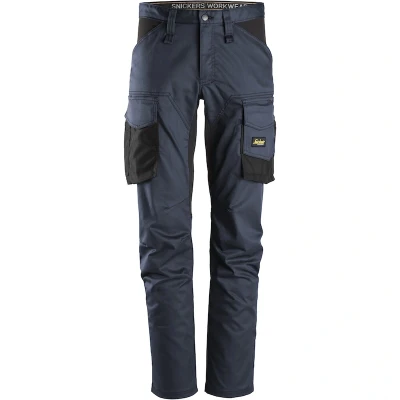 Afbeelding van Snickers AW Werkbroek zonder Kniezakken Blauw Zwart maat 54