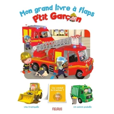 Image de Mon grand livre à flaps P&#039;tit Garçon