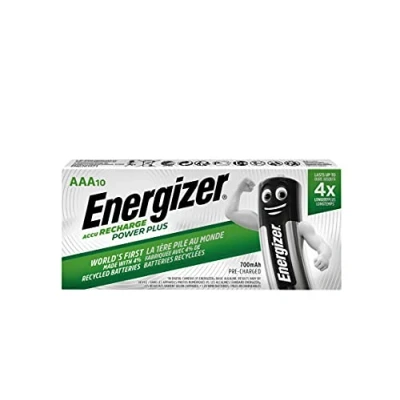 Afbeelding van Energizer Oplaadbare AAA batterij (10 stuks)