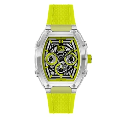 Afbeelding van ICE Watch boliday Clear yellow skel 024286 Horloge Siliconen Geel Ø 44 mm