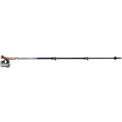 Afbeelding van Leki Traveller Carbon Wandelstokken Midnight Bluedark Metallic Blauw