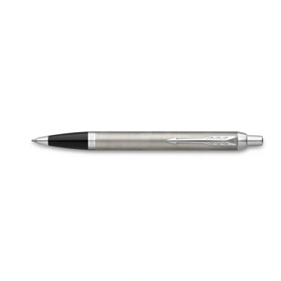 Afbeelding van Parker IM Essential Stainless Steel CT Balpen Kleur: Staal De Vulpenwereld