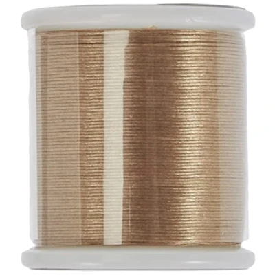 Afbeelding van Rayher 89300616 wikkelgaren voor gouden rocailles, 50 m spoel, dikte 0,27 mm, ideaal Delica Rocailles parels 1,6 100% nylon, ultra dun en scheurvast