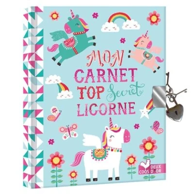 Image de Mon carnet top secret licorne