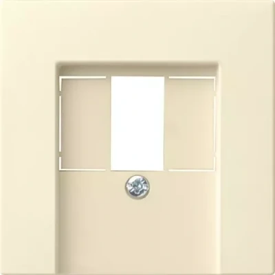 Afbeelding van Gira Systeem 55 afdekplaat voor USB creme wit