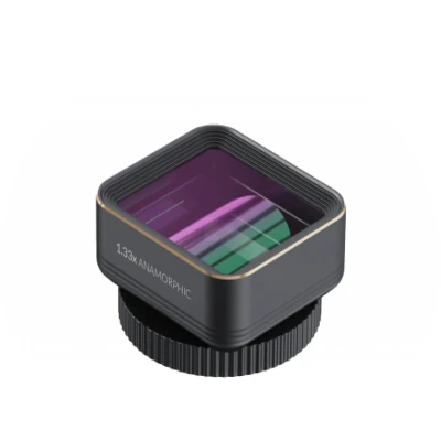 Afbeelding van ShiftCam LensUltra 1.33X Anamorphic lens voor smartphone mobiele fotografie groothoekbeeld cinematische lensflare 21:9 aspectratio