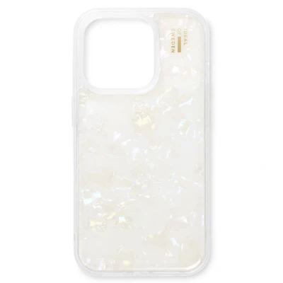 Afbeelding van iDeal of Sweden Hoesje Geschikt voor iPhone 14 Pro Pearlized Case Wit
