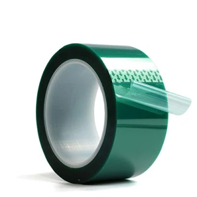 Afbeelding van Hars plakband 5,1 cm x 30,5 m voor epoxyharsvorm, siliconen plakband, groene polyesterfolie riviertafel, hol frame, epoxyhars lunette om te knutselen