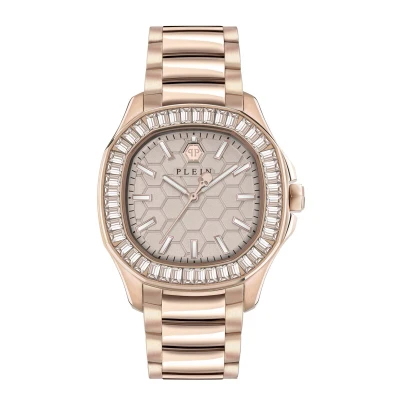 Afbeelding van Philipp Plein $pectre Lady PWTAA0723 Horloge Staal Rosékleurig Ø 38 mm