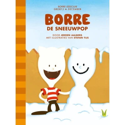 Afbeelding van de Gestreepte Boekjes Borre sneeuwpop