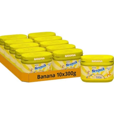 Afbeelding van Nesquik Banana Milkshake Mix (10 x 300g)