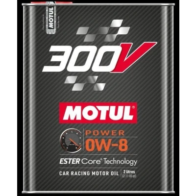 Afbeelding van Motul 300V Power ESTER Core Techn. 0W 8 2L Motorolie 110854