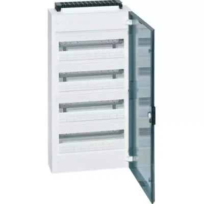 Afbeelding van Hager Vega groepenkast met deur, 4 rij VB418P