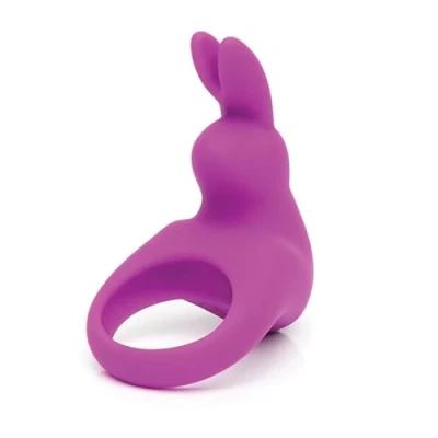 Afbeelding van Happy Rabbit Oplaadbare Vibrerende Cock Ring Paars