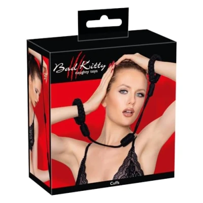 Afbeelding van Fluwelen Touw Bondage Boeien L/XL