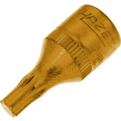 Afbeelding van HAZET Torx 8502 T27 Steeksleutelelement Chroom vanadium staal Binnen gekarteld