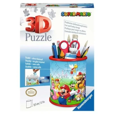Image de Puzzle 3D Ravensburger Pot à crayons Super Mario