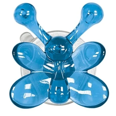 Afbeelding van Kleine Wolke Butterfly Lisa wandhaken 7x7,5 cm, turkoois