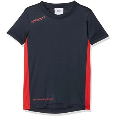 Afbeelding van Uhlsport Essential Shirt Korte Mouw Kinderen Marine / Rood Maat: 140
