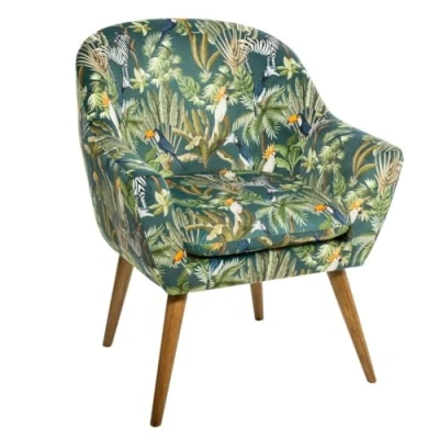 Afbeelding van Atmosphera Sango fauteuil, jungleprint