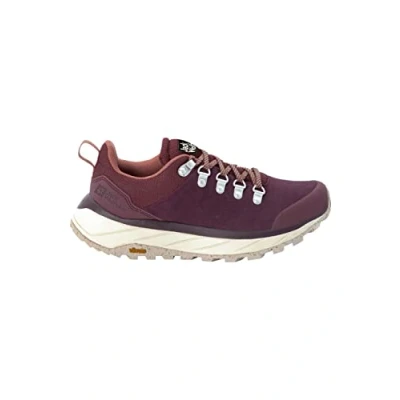 Afbeelding van Jack Wolfskin Terraventure Urban Stabiliteit hardloopschoenen Burgundy beige, Dames, Maat: 40, beige Textiel