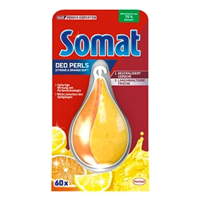 Afbeelding van Somat Vaatwasverfrisser Duo Perls citroen &amp; sinaasappel