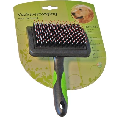 Afbeelding van Hondenborstel slicker egelhaar large Gebr. de Boon