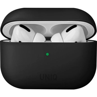 Afbeelding van UNIQ Airpods Pro Case Lino Zwart