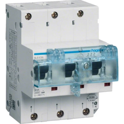 Afbeelding van Hager HTN335E Zekeringautomaat 3 polig 35 A