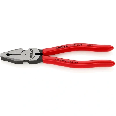 Image de KNIPEX 02 01 200 pince multiprise plastifiée noire atramentisée mm