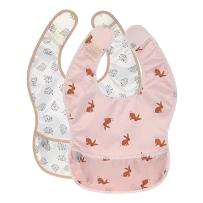 Afbeelding van Lassig Slabbetjes 2 Pack Little Forest Rabbit